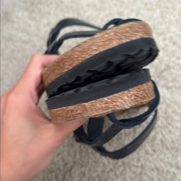 Birkenstock Black Strappy Sandals - Picture 3 of 5